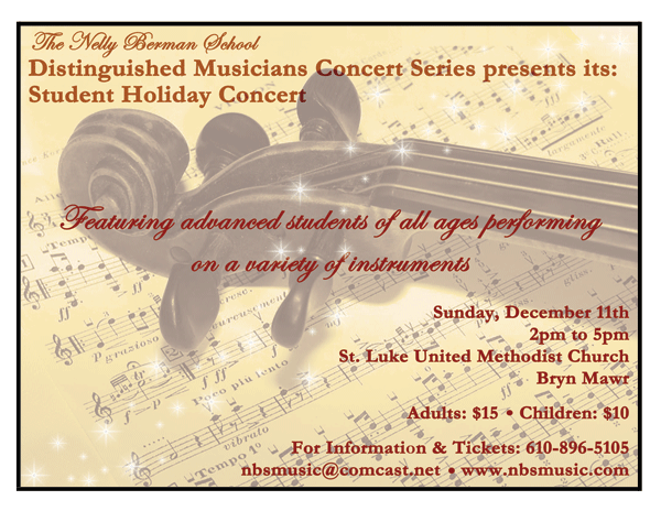 StudentConcertPoster